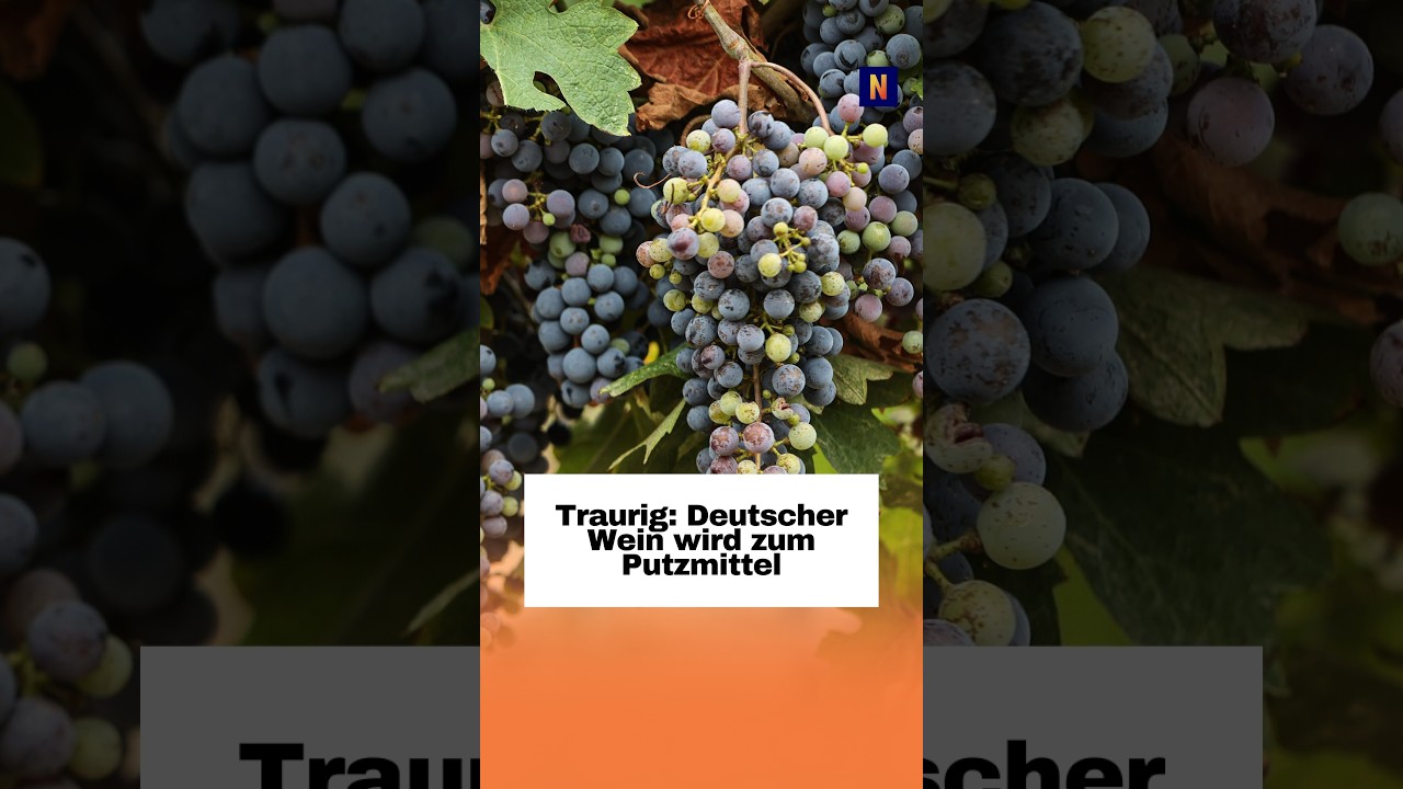 Krisendestillation Wein – Weinflaschen und Fässer in einem deutschen Weinkeller – Krisendestillation bedroht heimische Winzer