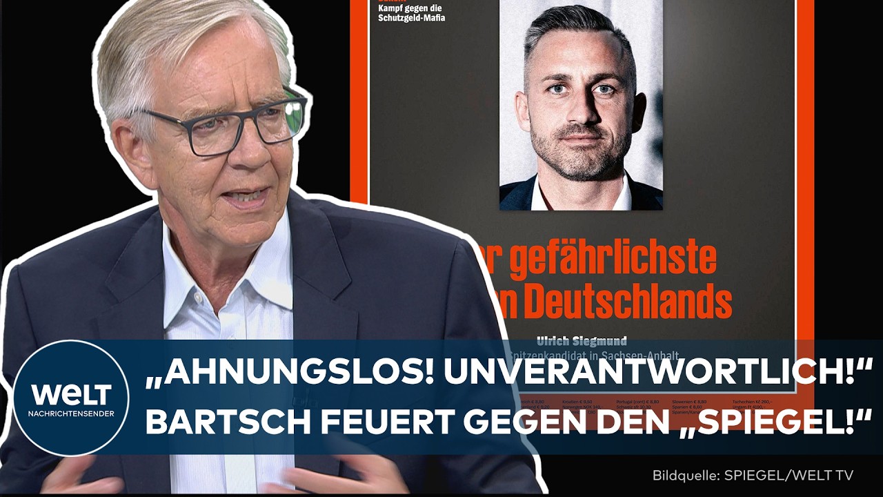 Dietmar Bartsch von der Linken im TV-Interview zur Landtagswahl Sachsen-Anhalt