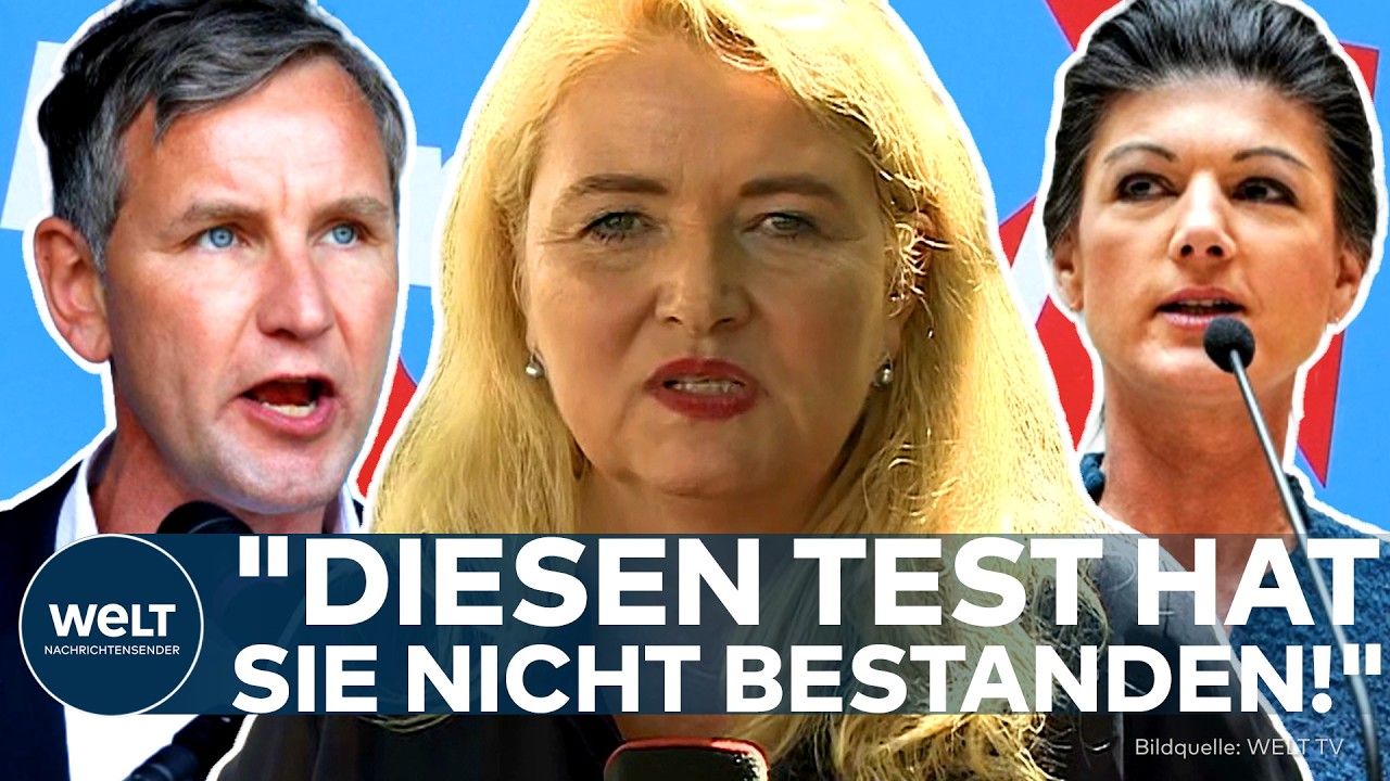 Höcke BSW-Angebot – Christin Brinker, AfD-Fraktionsvorsitzende Berlin, kommentiert Höckes BSW-Angebot im Interview