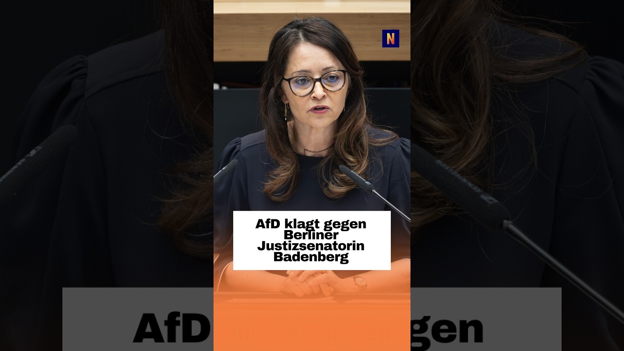 AfD Klage Badenberg – Berliner Justizsenatorin Felor Badenberg – AfD Klage wegen möglicher Neutralitätsverletzung im Amt