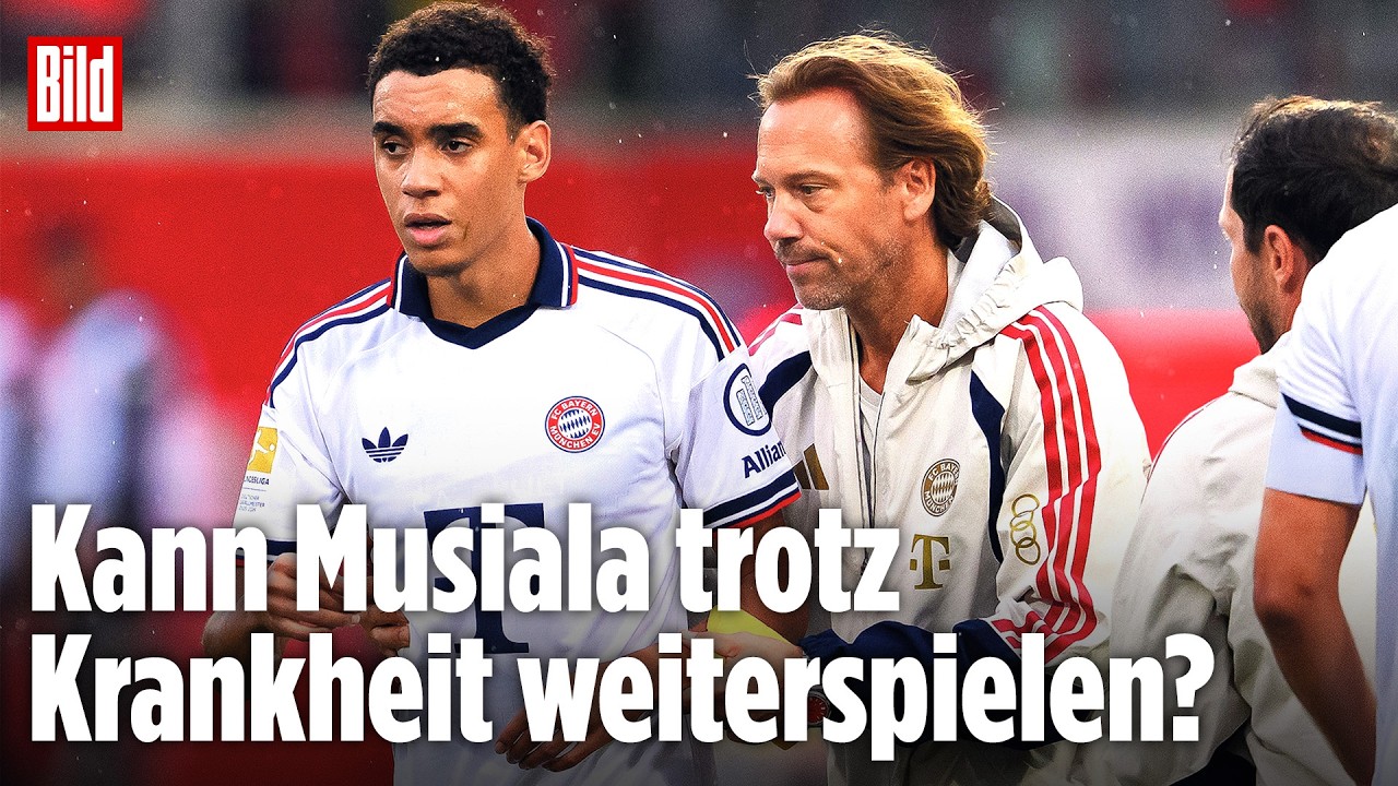 Jamal Musiala auf dem Fußballplatz – Bayern-Star mit Absence-Epilepsie-Diagnose