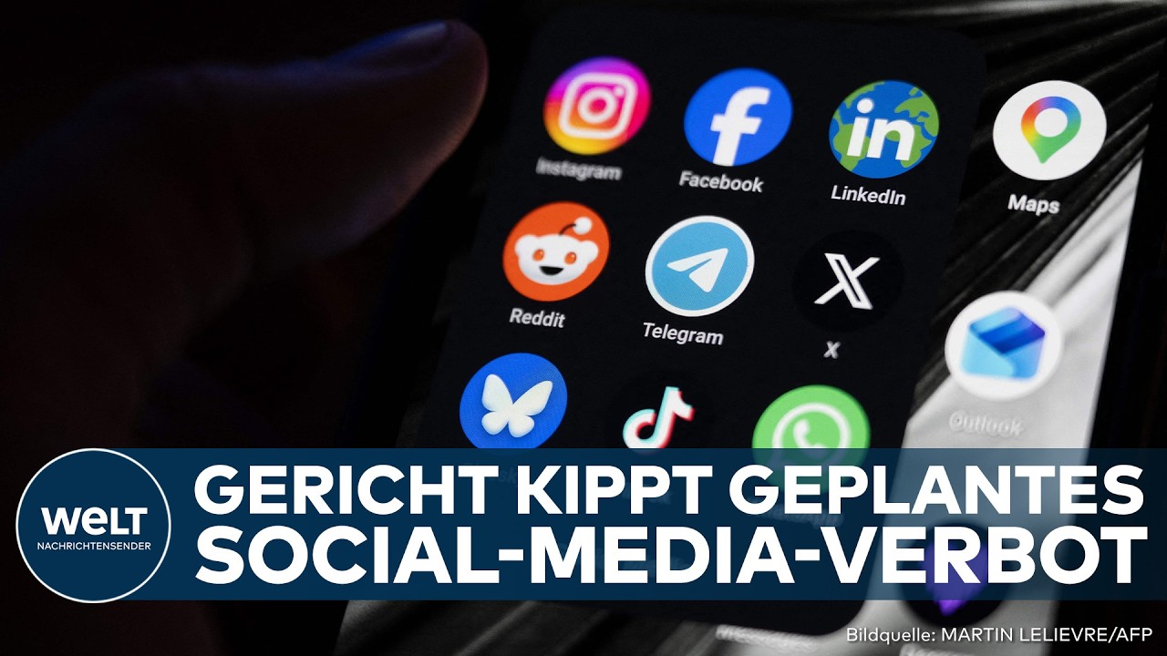 Social-Media-Verbot Frankreich – Französischer Verfassungsrat in Paris kippt das Social-Media-Verbot für Unter-15-Jährige in…
