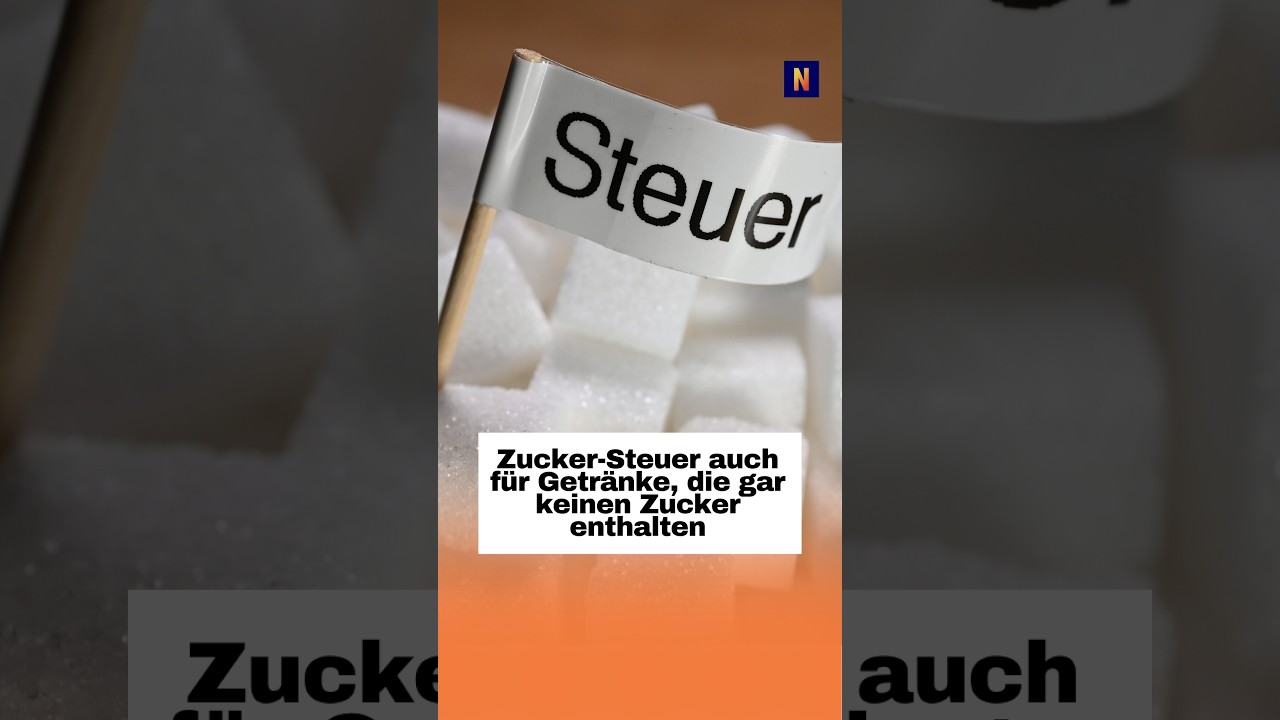 Zuckerfreie Softdrink-Dosen im Supermarktregal – Zuckersteuer trifft auch kalorienfreie Getränke