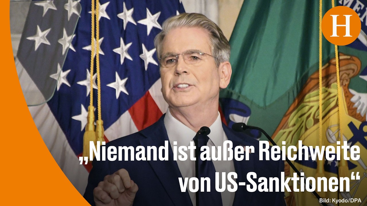 US-Sanktionen Iran – US-Finanzminister Scott Bessent kündigt verschärfte US-Sanktionen gegen Iran und dessen Handelspartner …