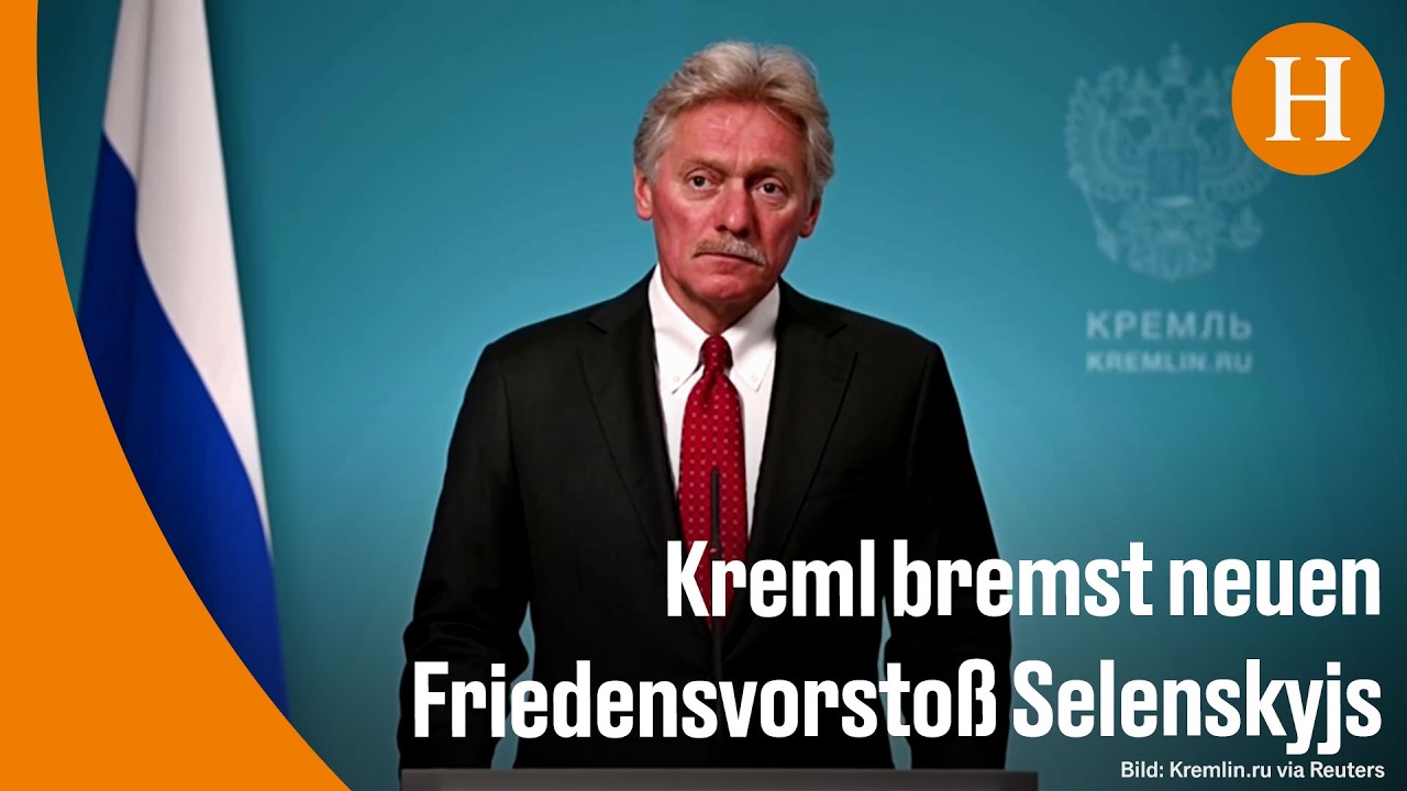 Ukrainischer Präsident Selenski bei Pressekonferenz zum Ukraine Friedensplan und der Donbas-Wirtschaftszone