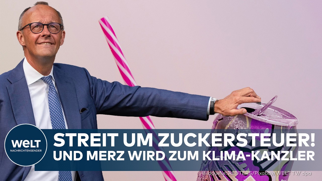 Friedrich Merz und Koalitionspartner bei Kabinettsklausur – Debatte um Zuckersteuer und Klimapolitik