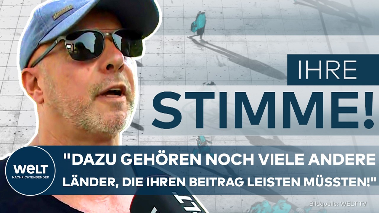 Klimaschutz Deutschland – Menschen diskutieren über Klimaschutz in Deutschland vor einem rauchenden Waldbrand im Hintergrund