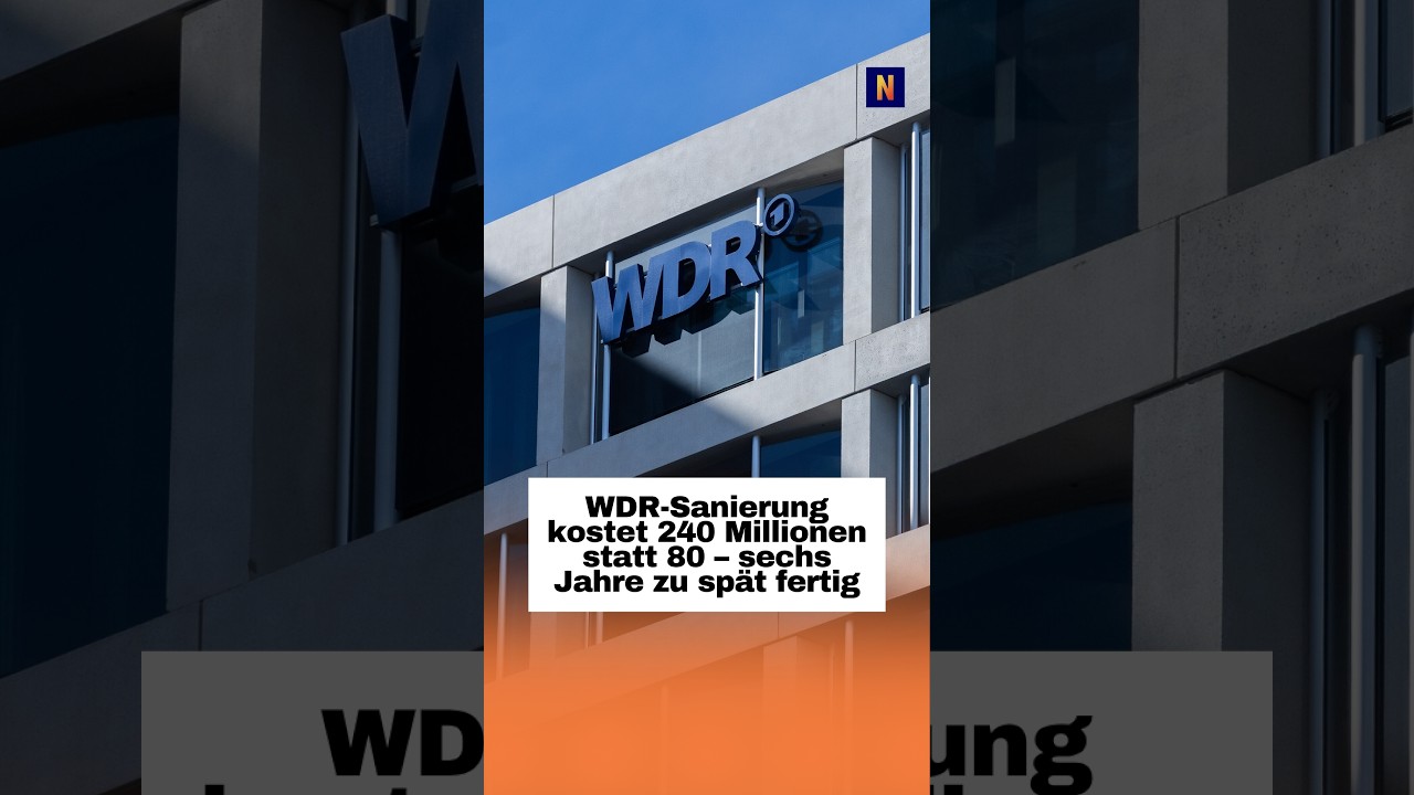 WDR Filmhaus in Köln nach der Sanierung – Symbol für Kostenexplosion bei der WDR Filmhaus Sanierung