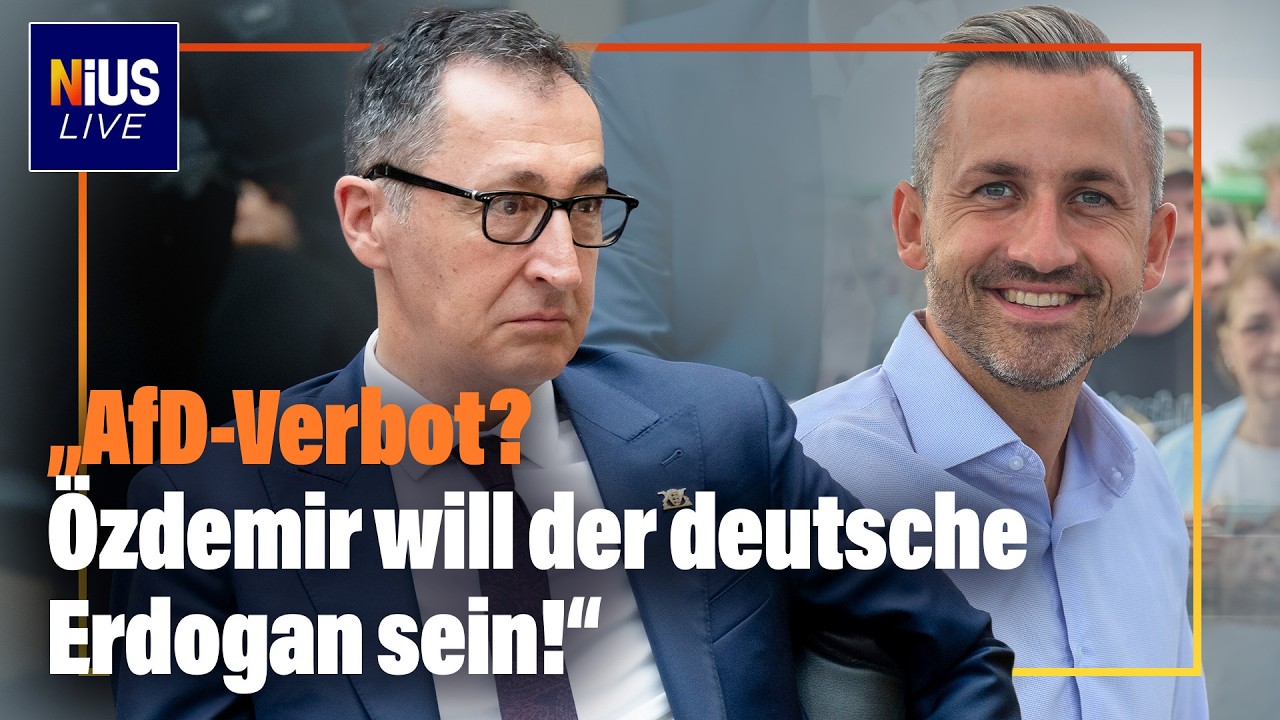 Boris Pistorius und Cem Özdemir fordern AfD-Verbot für ostdeutsche Landesverbände – Symbolbild Parteiverbot Deutschland