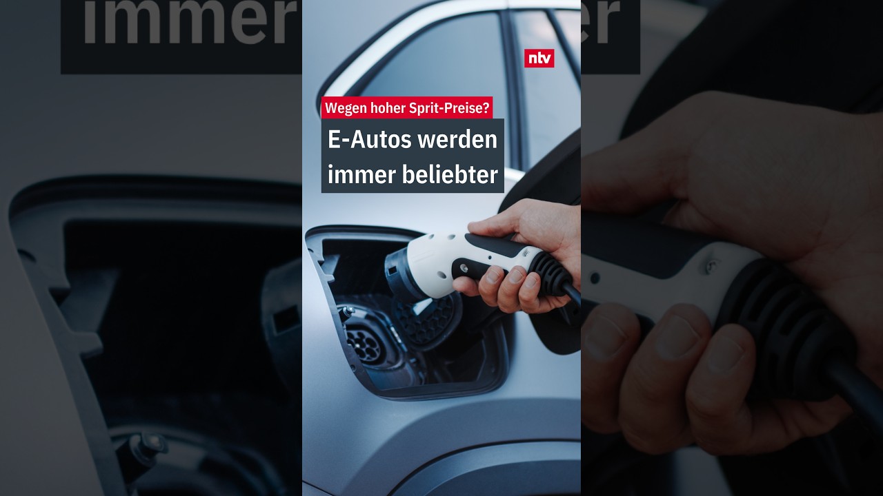 Ein modernes E-Auto wird an einer Ladestation aufgeladen – Symbol für den wachsenden Trend zum Elektroauto in Deutschland