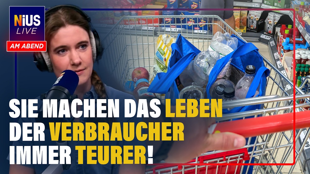 Verschiedene Getränkeflaschen im Supermarktregal – die geplante Zuckersteuer soll auch zuckerfreie Produkte treffen