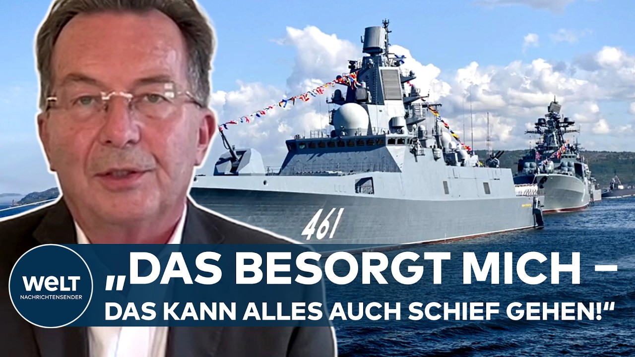Eskalationsspirale Ukraine-Krieg – NATO-Generäle und russische Schiffe in der Ostsee – Eskalationsspirale im Ukraine-Krieg s…
