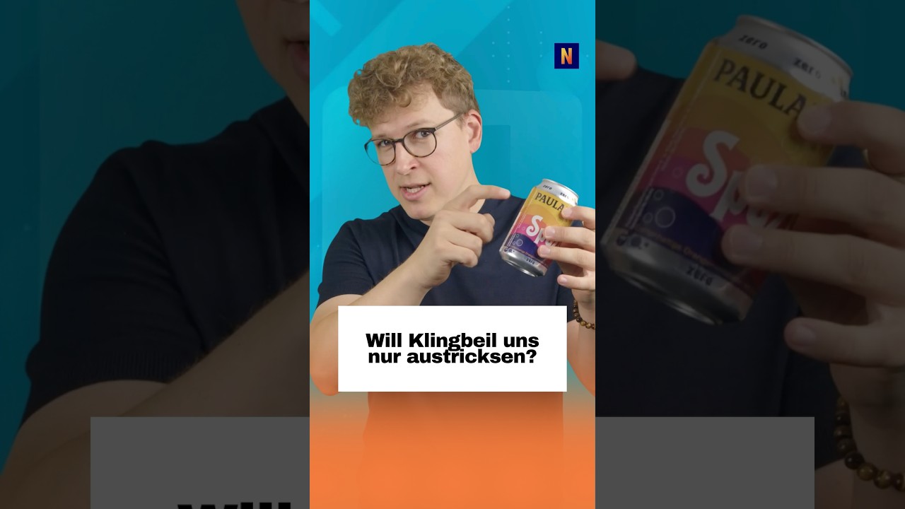 Bundesfinanzminister Lars Klingbeil spricht über die geplante Zuckersteuer auf Softdrinks und zuckerhaltige Getränke