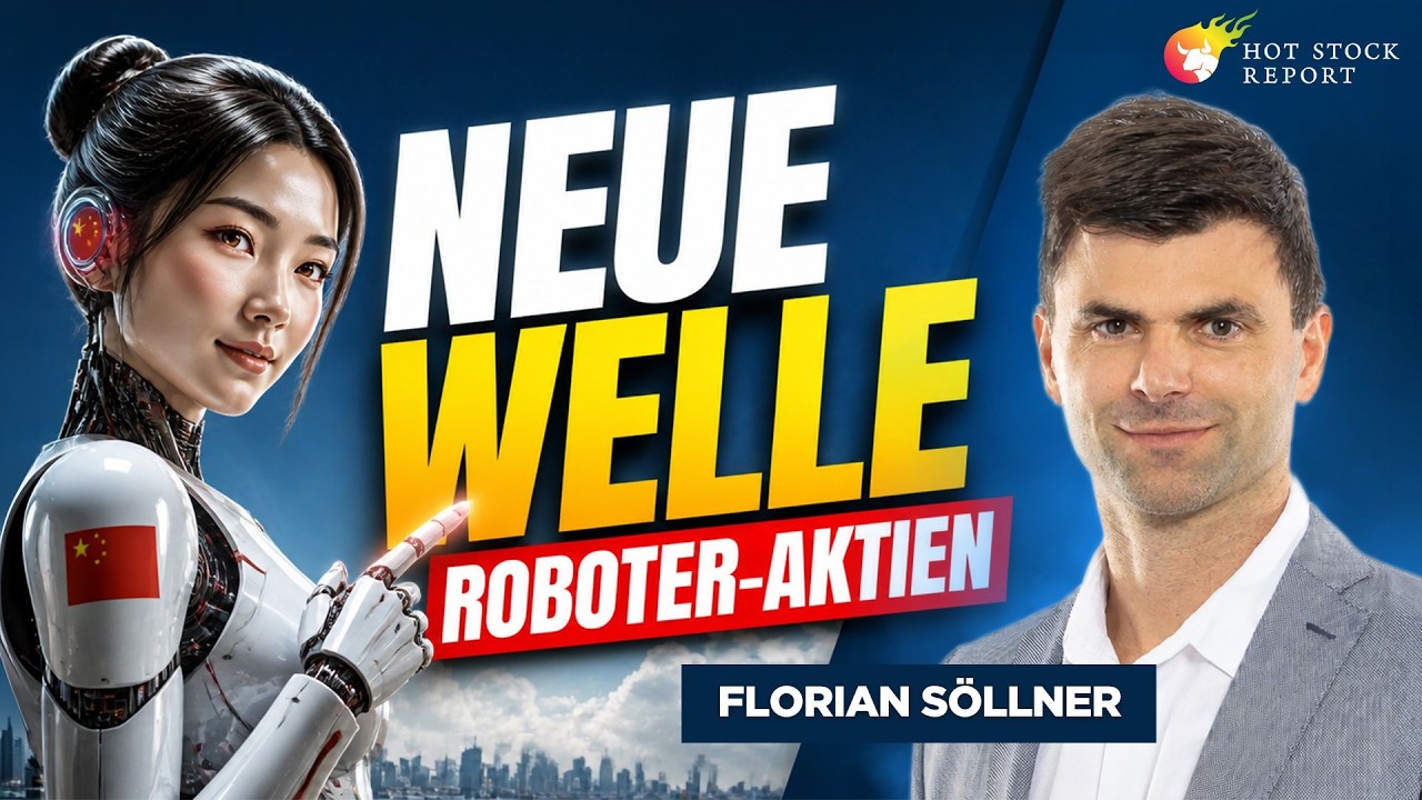 Hot Stocks – Aktien-Dashboard mit Hot-Stock-Charts zu Nvidia, SpaceX, OHB und Xiaomi auf einem Börsenbildschirm