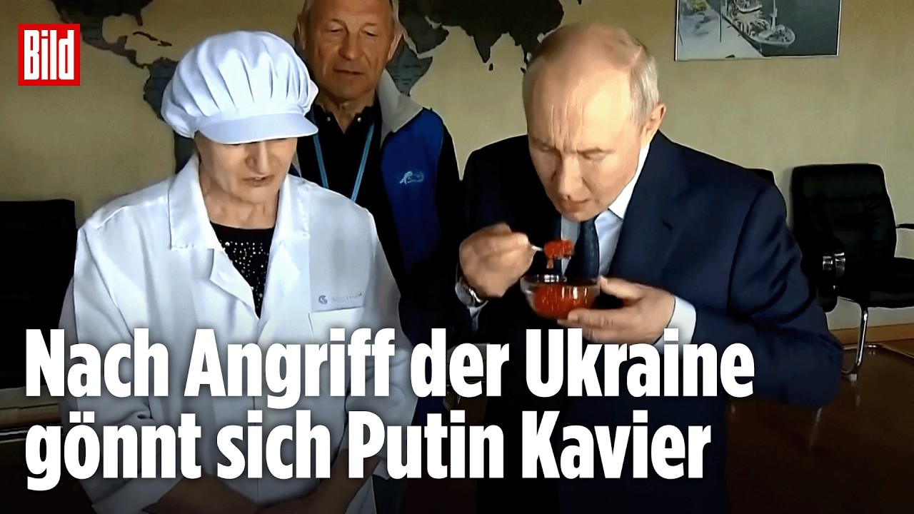 Schwarzmeerhafen Angriff – Ukrainischer Drohnenangriff auf einen russischen Schwarzmeerhafen – beschädigte Kriegsschiffe im …