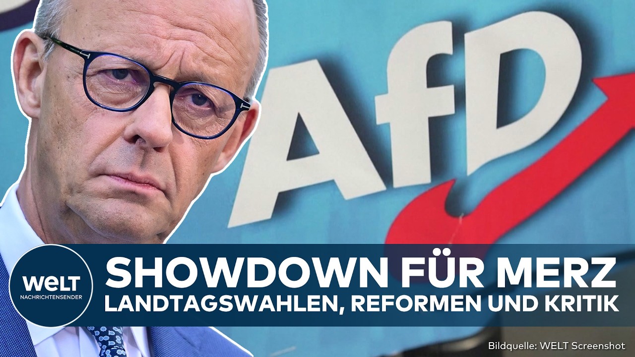 Bundeskanzler Friedrich Merz beim CDU-Präsidium nach seiner Rückkehr aus dem Urlaub