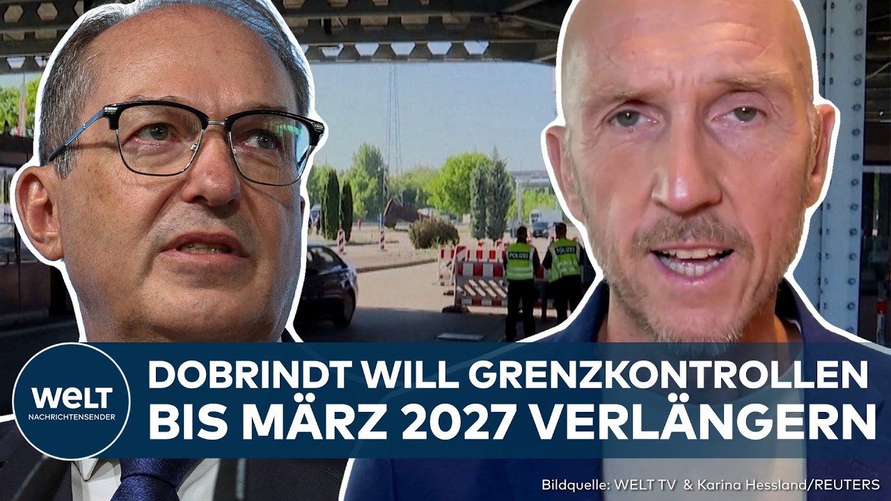 Grenzkontrollen Verlängerung – Alexander Dobrindt bei Pressekonferenz zur Verlängerung der deutschen Grenzkontrollen bis Mär…