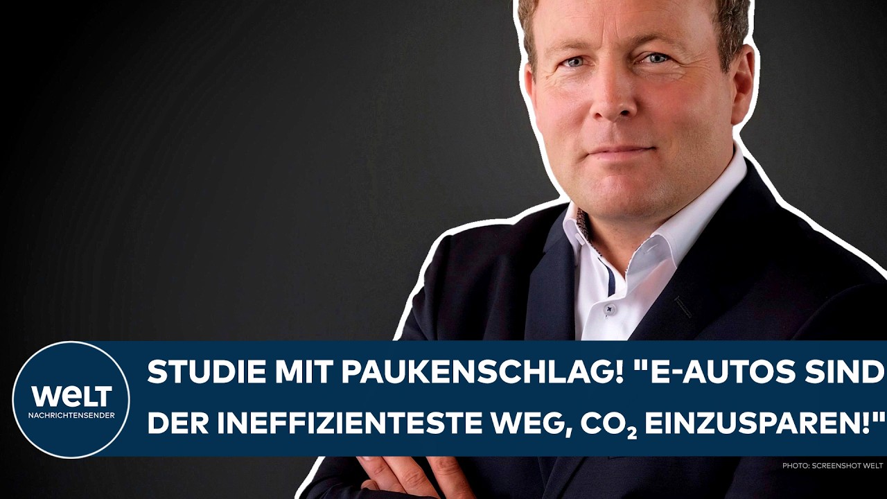 Elektroauto an Ladesäule – Studie der TU München stellt E-Auto CO₂-Einsparung in Frage