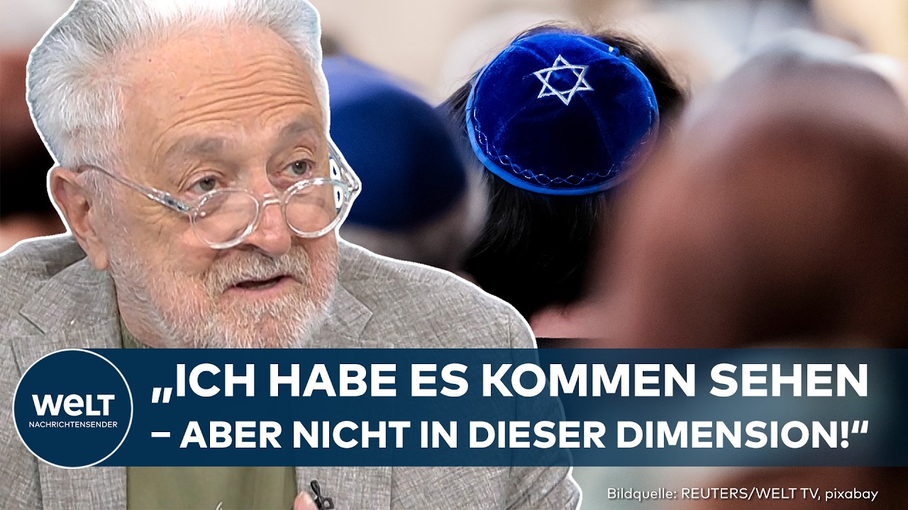 Henryk M. Broder spricht über Antisemitismus in Deutschland – Buch „Der ewige Antisemit" im Hintergrund