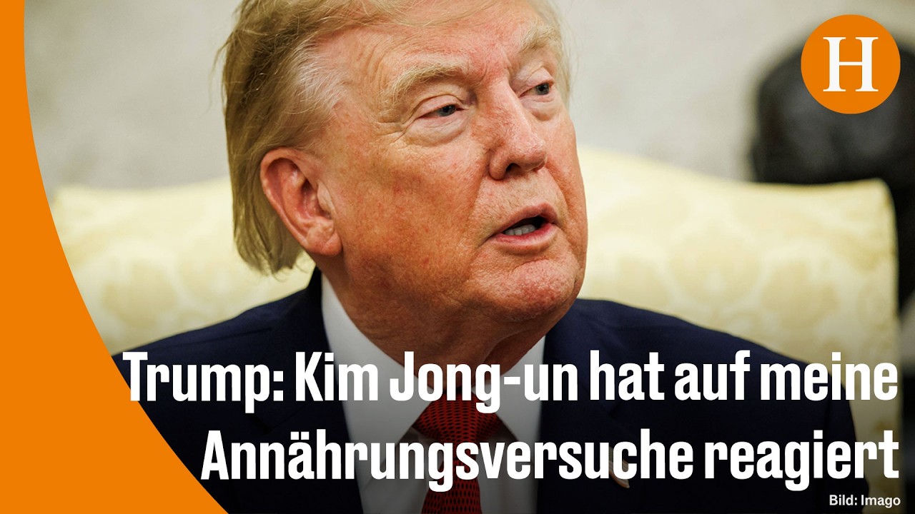 US-Präsident Donald Trump und Nordkoreas Machthaber Kim Jong-un bei einem Treffen – Trump Kim Annäherung im Fokus