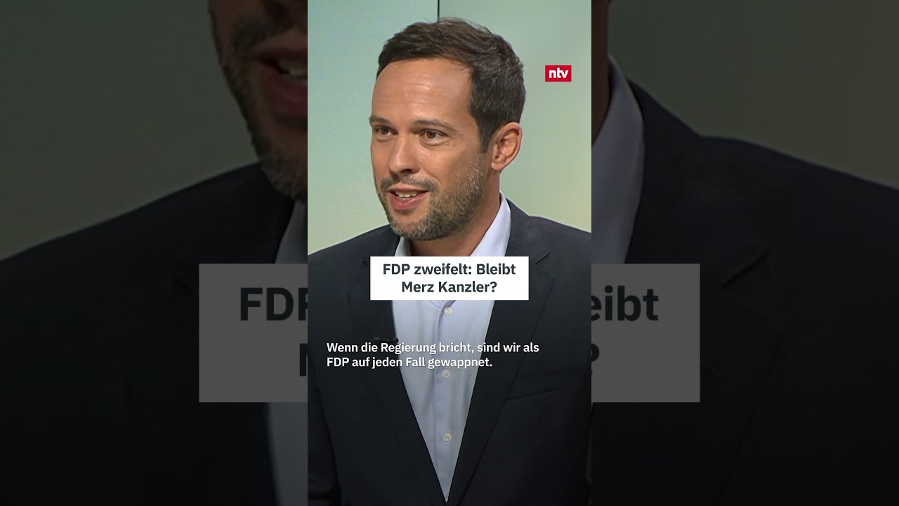 FDP-Generalsekretär Martin Hagen spricht über Neuwahlen und die Zukunft von Bundeskanzler Friedrich Merz