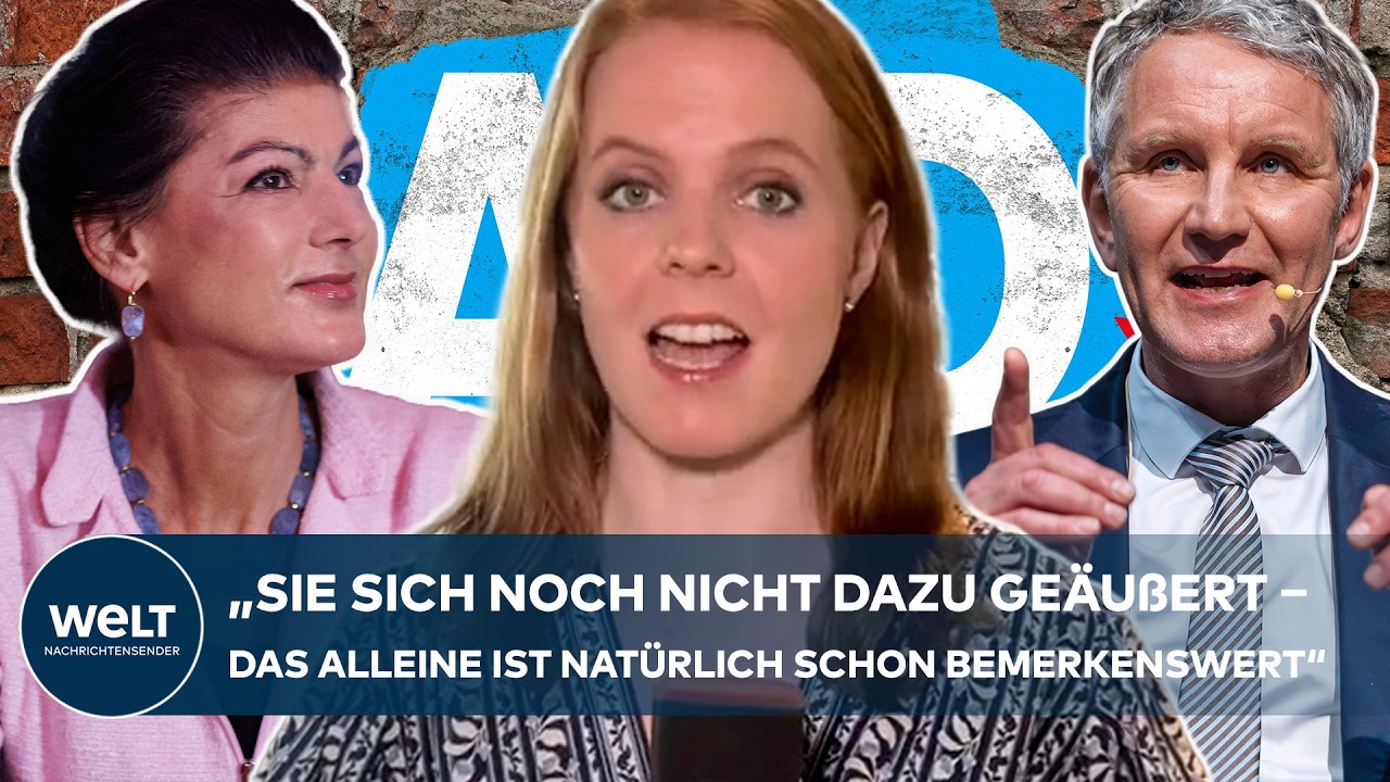 Brandmauer AfD BSW – Björn Höcke und Sahra Wagenknecht – Brandmauer zwischen AfD und BSW steht unter Druck