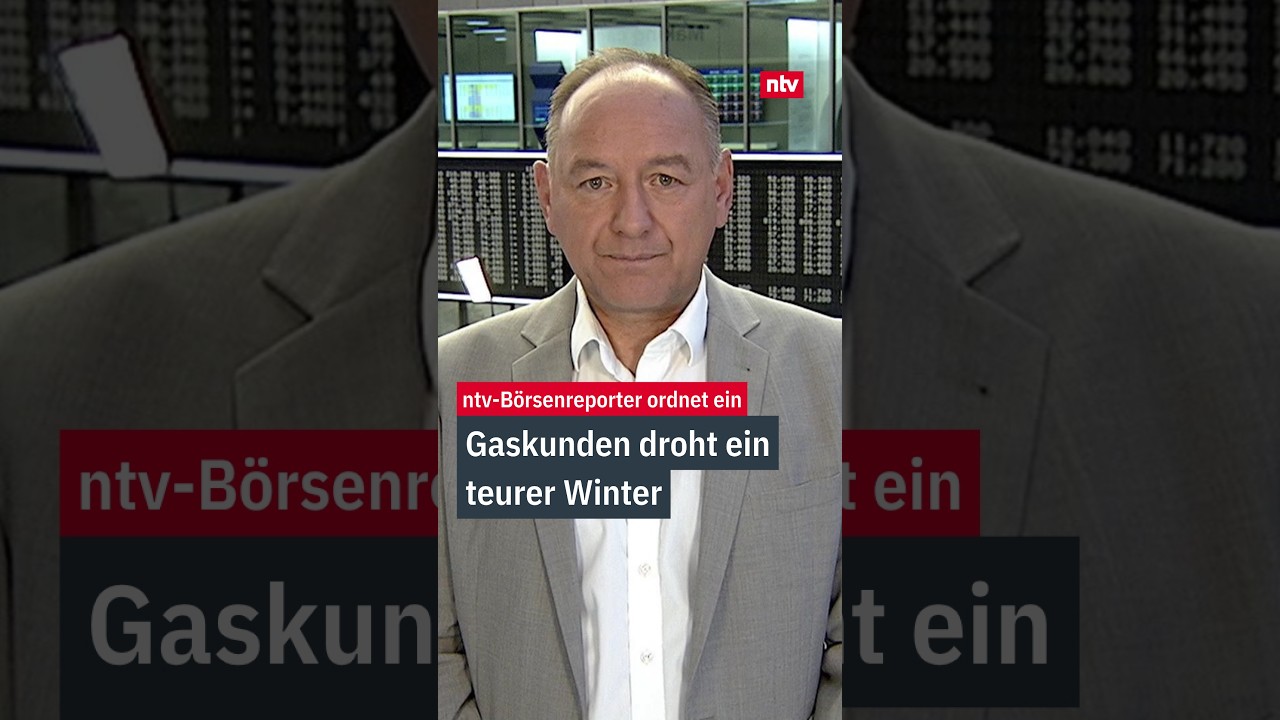 Industrielle Gasspeicher-Anlage in Deutschland mit niedrigem Füllstand – Symbol für drohende Engpässe im Winter