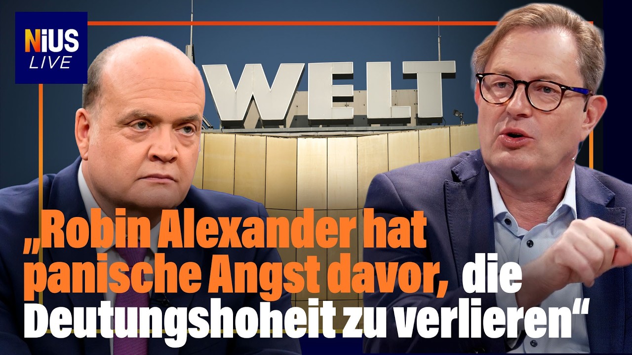 Robin Alexander Kritik Welt – Journalist Robin Alexander spricht über seine Kritik an der Welt und dem Roman Heerlager der H…
