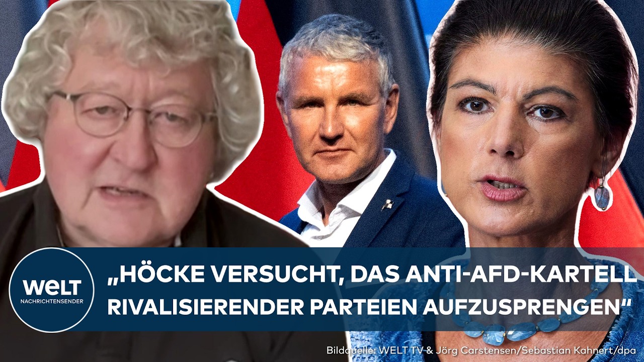 Björn Höcke bei einer politischen Veranstaltung – Höckes Kalkül im Fokus der Analyse