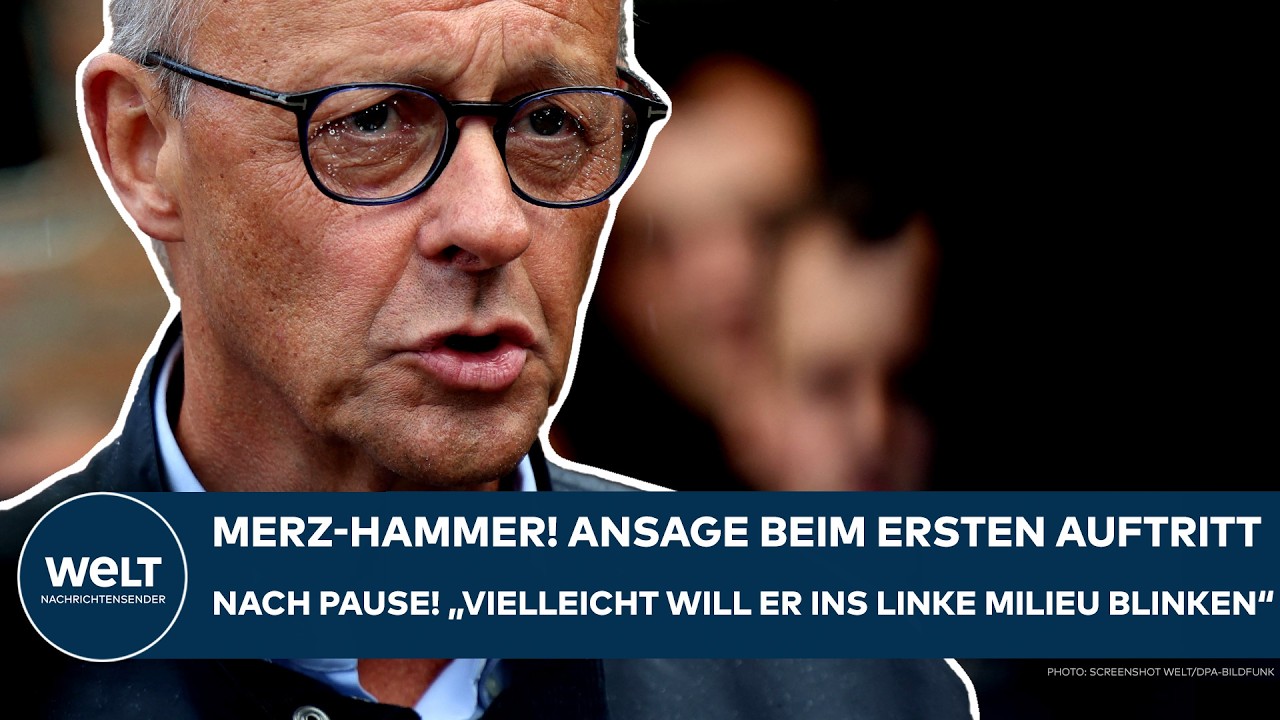 Bundeskanzler Friedrich Merz beim Besuch des Waldbrandgebiets Hürtgenwald – Merz Klimaschutz im Fokus