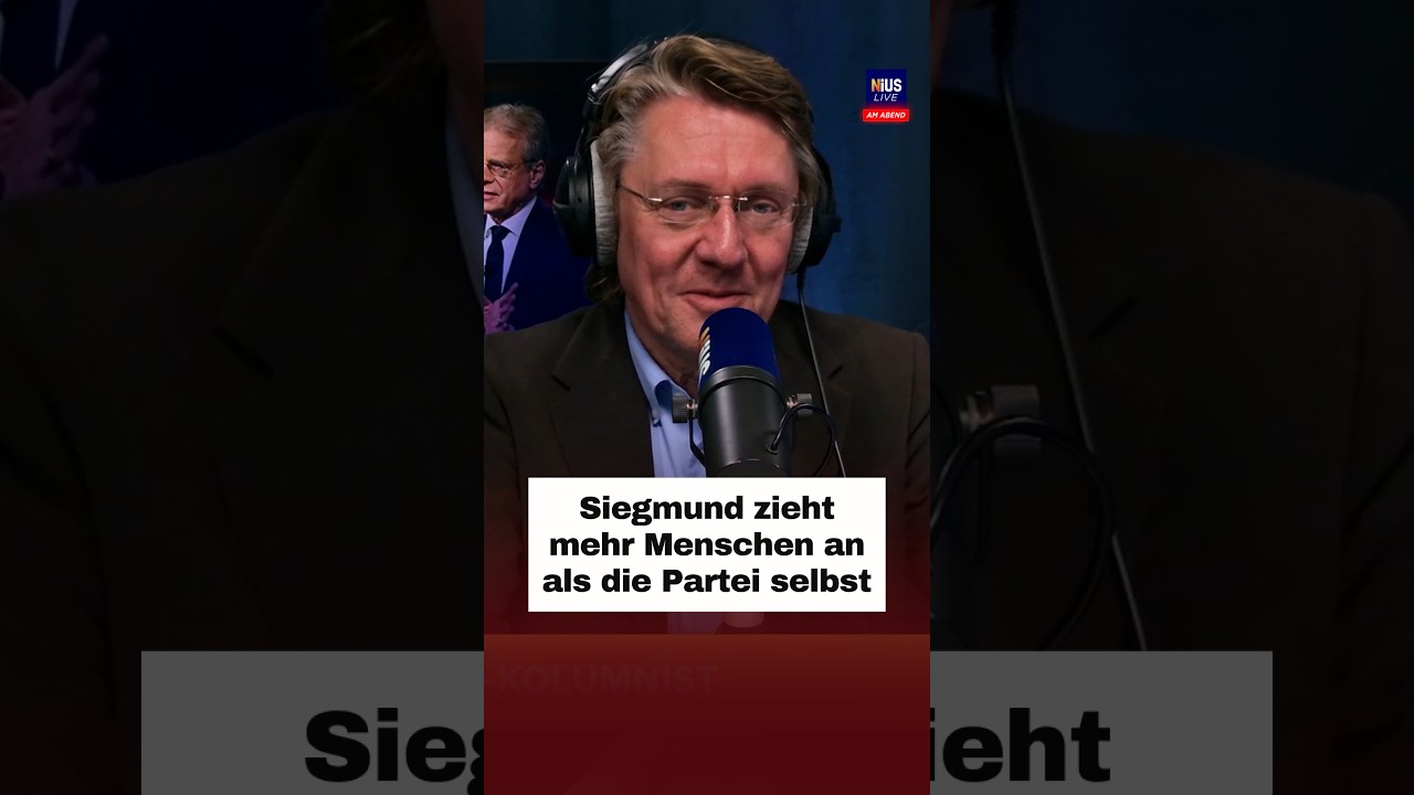 Ulrich Siegmund AfD – AfD-Spitzenkandidat Ulrich Siegmund spricht bei einer Wahlkampfveranstaltung in Sachsen-Anhalt vor Anh…
