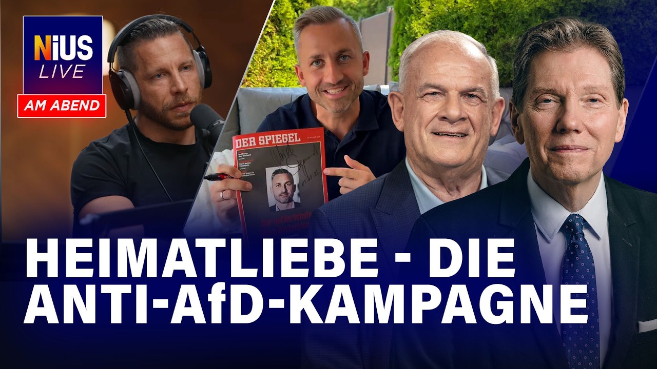 CDU-Wahlkampfplakat in Sachsen-Anhalt neben AfD-Werbematerial – CDU-Wahlkampf Sachsen-Anhalt im Vergleich