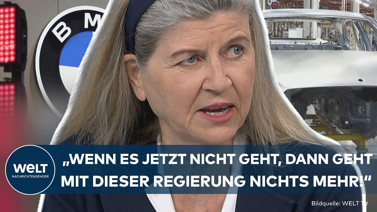 Industrieanlage in Deutschland, Symbol für die geforderten Wirtschaftsreformen der Bundesregierung