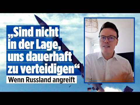 Patriot-Abwehrrakete beim Start auf einem Militärgelände – Symbol für die Luftverteidigung der Ukraine gegen russische Raket…