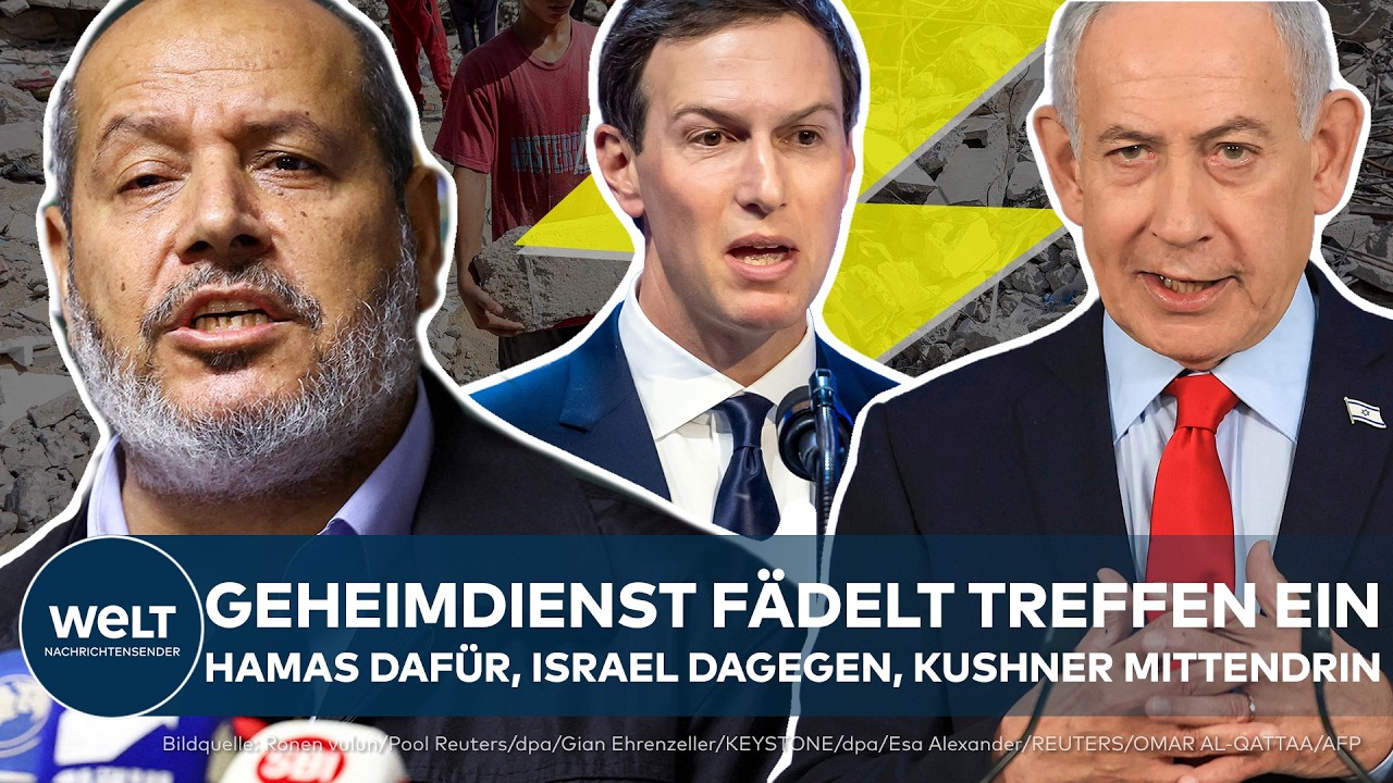 Jared Kushner bei Verhandlungen zum Gaza-Friedensplan, diplomatisches Treffen in Ägypten