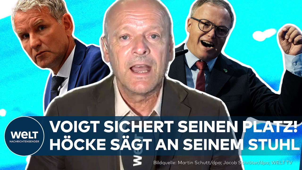 Mario Voigt CDU-Chef – Mario Voigt spricht als wiedergewählter Thüringer CDU-Chef vor Delegierten beim Landesparteitag in Ei…