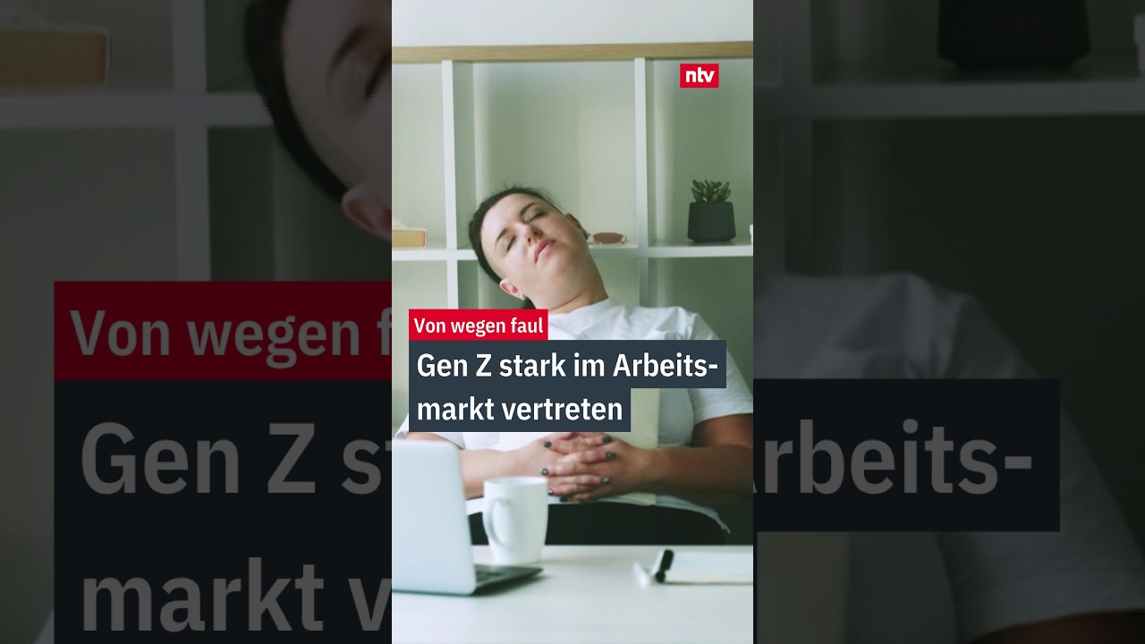 Gen Z Arbeitsmarkt – Junge Erwachsene der Gen Z am Arbeitsplatz im Einzelhandel – Erwerbsquote auf Rekordhoch