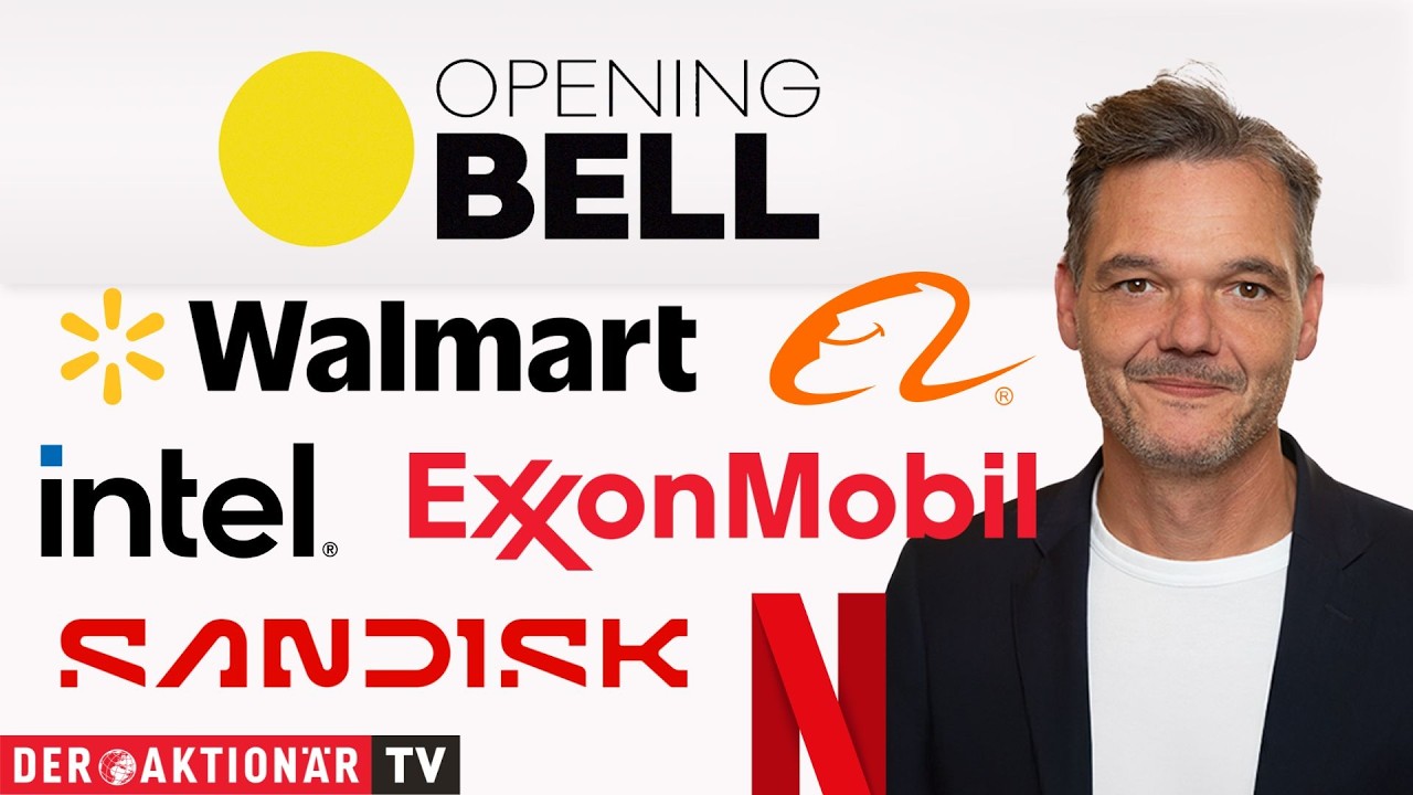 Händler an der New York Stock Exchange beobachten Kurse von Walmart Aktie und weiteren Titeln zur Opening Bell