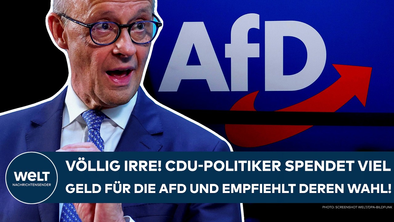 CDU-Politiker spendet für AfD – CDU-Bürgermeister Bernt Prange aus Sachsen-Anhalt, der für die AfD spendet und deren Wahl em…