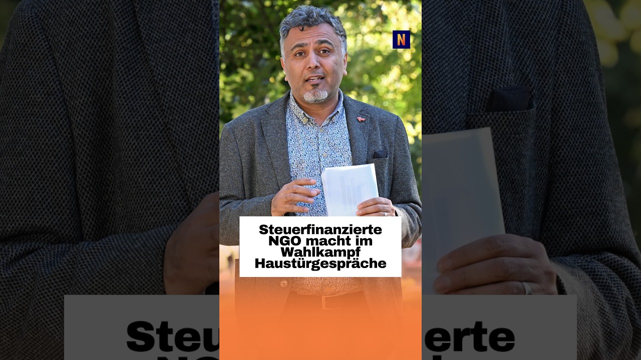 NGO Lamsa Wahlkampf – Haustürgespräch im Wahlkampf – steuerfinanzierte NGO Lamsa unter Neutralitätsverdacht