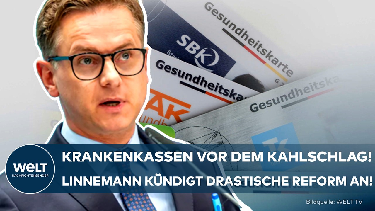 Karsten Linnemann präsentiert Krankenkassen-Reform zur Reduzierung auf maximal 20 gesetzliche Kassen