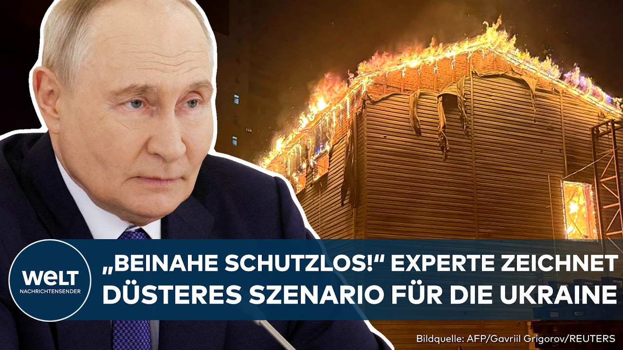 Zerstörtes Wohngebäude in der Ukraine nach russischem Raketenangriff – Ukrainekrieg Luftabwehr