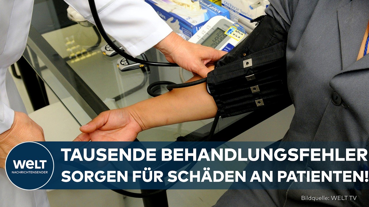 Arzt und Patient im Krankenhaus – Symbolbild für Behandlungsfehler und Patientensicherheit in Deutschland