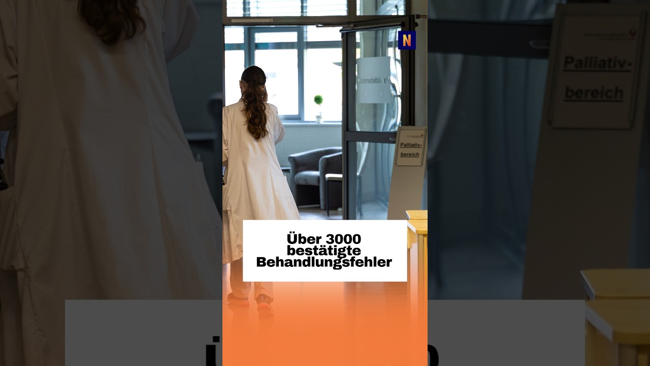 Arzt mit Patientenakte – Behandlungsfehler im deutschen Gesundheitssystem unter der Lupe