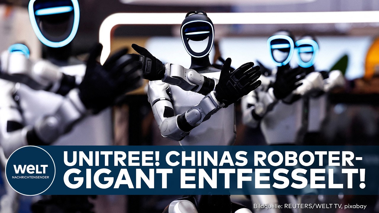 Humanoider Roboter von Unitree bei einer Demonstration – Unitree Börsengang treibt Aktienkurs in die Höhe