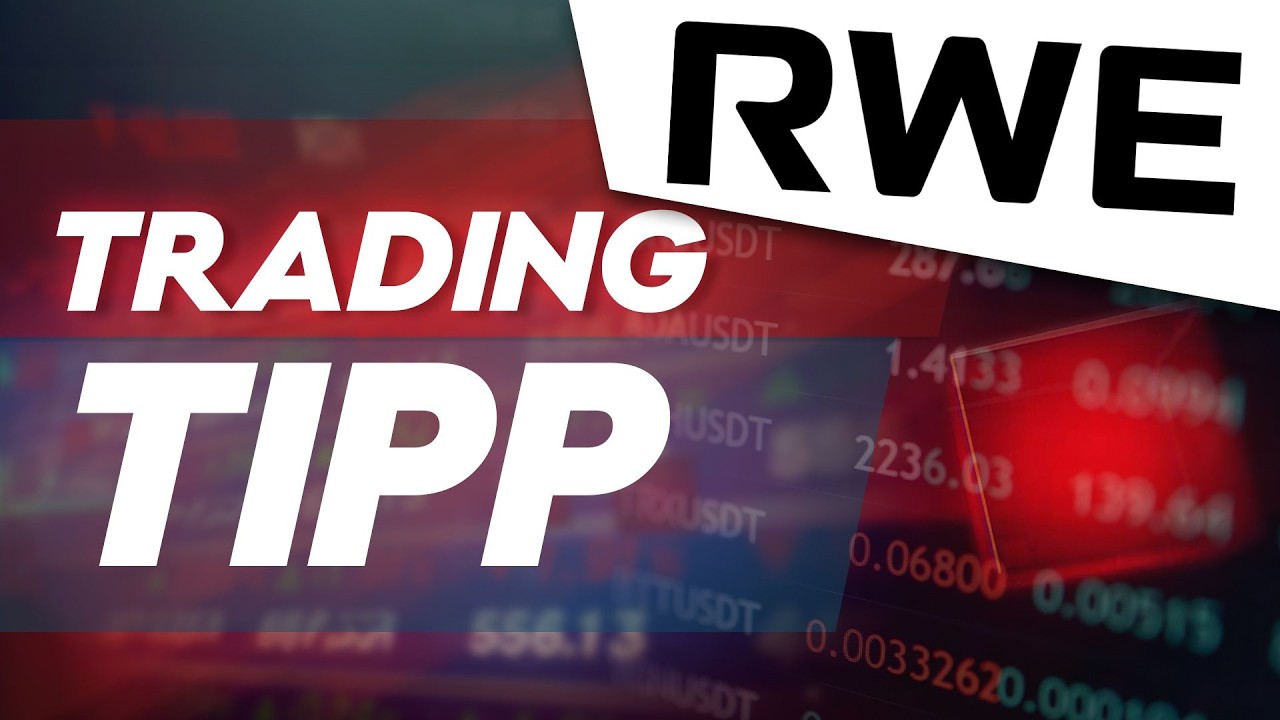 RWE Aktie Kurschart mit Widerstandszone und Kaufsignal-Analyse auf einem Tradingbildschirm