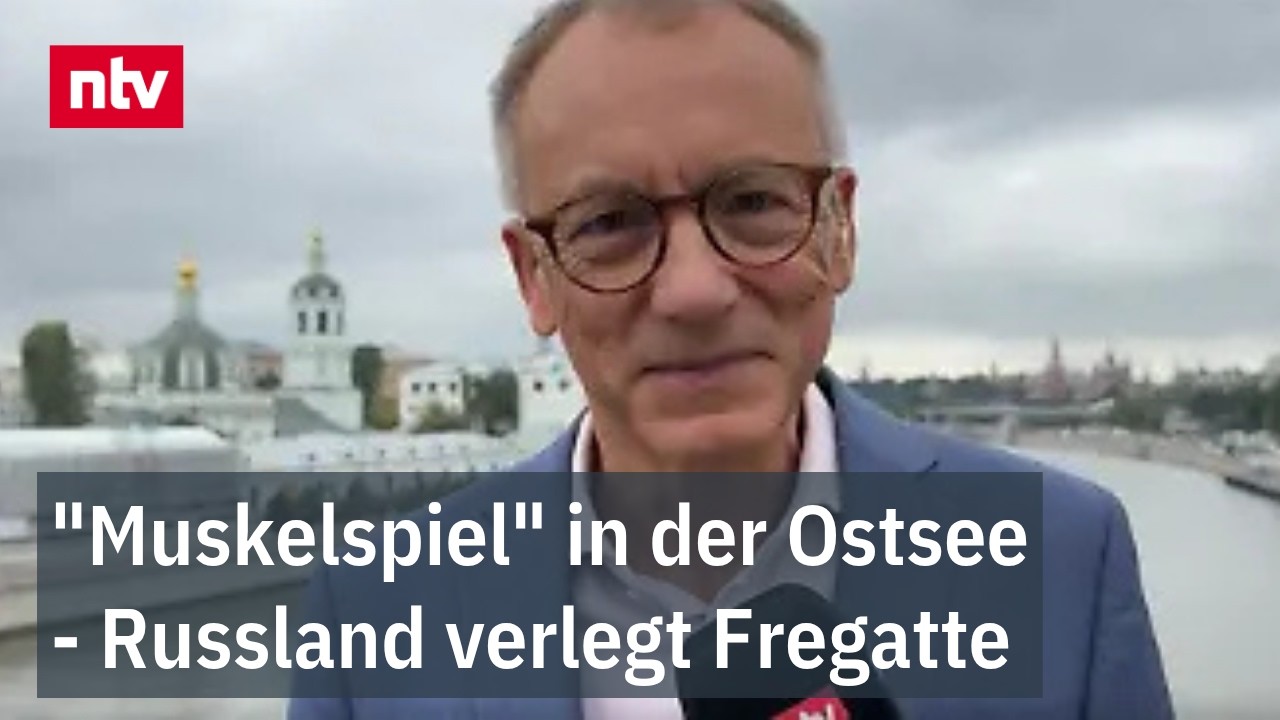 Russische Kriegsschiffe in der Ostsee als Teil des Manövers zum Schutz der Schattenflotte im Ukrainekrieg