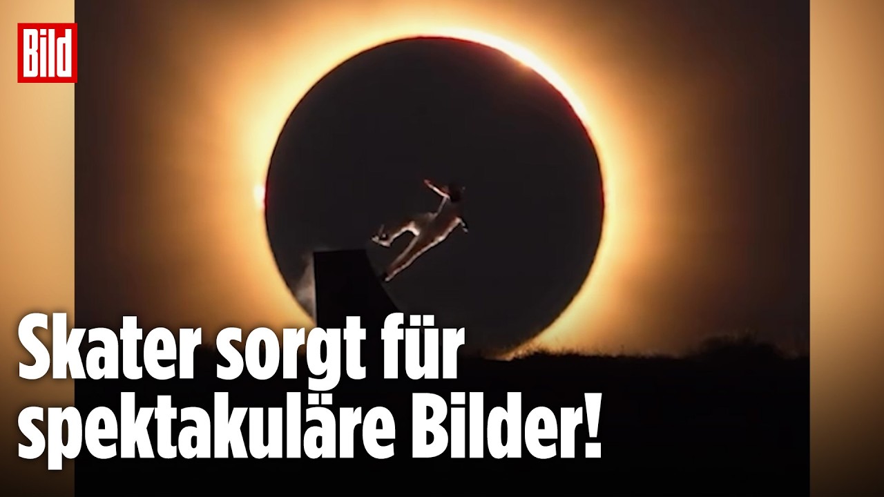 Totale Sonnenfinsternis mit verdunkelter Sonne am Himmel – Perseiden Himmelsspektakel im August 2026