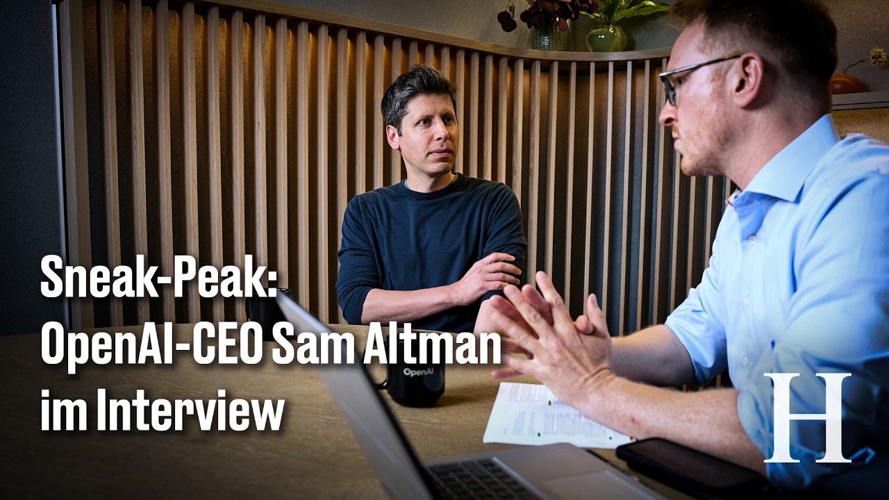 Sam Altman, CEO von OpenAI, im Interview – Diskussion über Vertrauen und künstliche Intelligenz