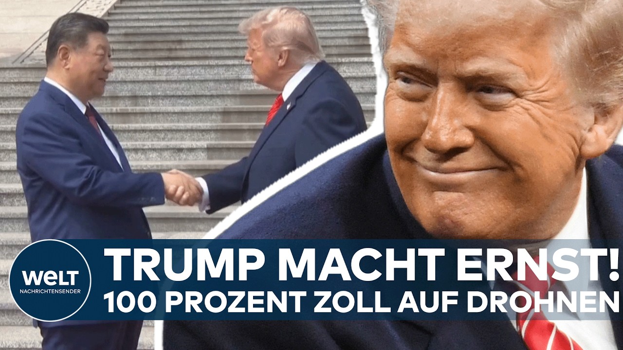 Chinesische Drohne mit Wärmebildkamera – Drohnenzölle USA China im Handelsstreit